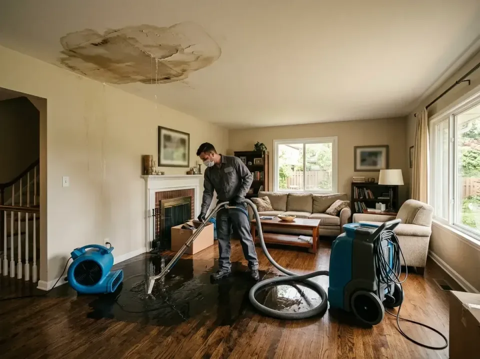 attic-pipe-burst-ceiling-drip-008 — frequently asked questions, Water Damage Restoration & Carpet Care in McLoud, OK
